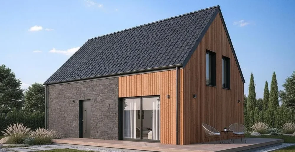 Проект Двухэтажный дом 12 на 10, 138 м2