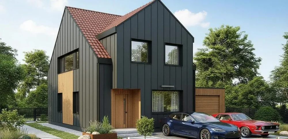 Проект Двухэтажный дом 7 на 14, 148 м2