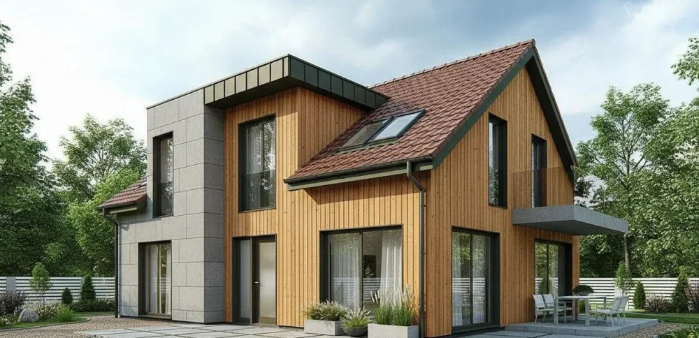 Проект Двухэтажный дом 6 на 15, 138 м2